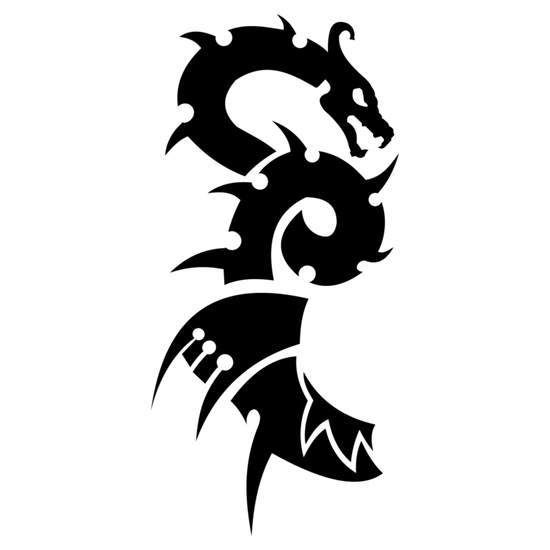免抠龙透明图片 龙无底PNG